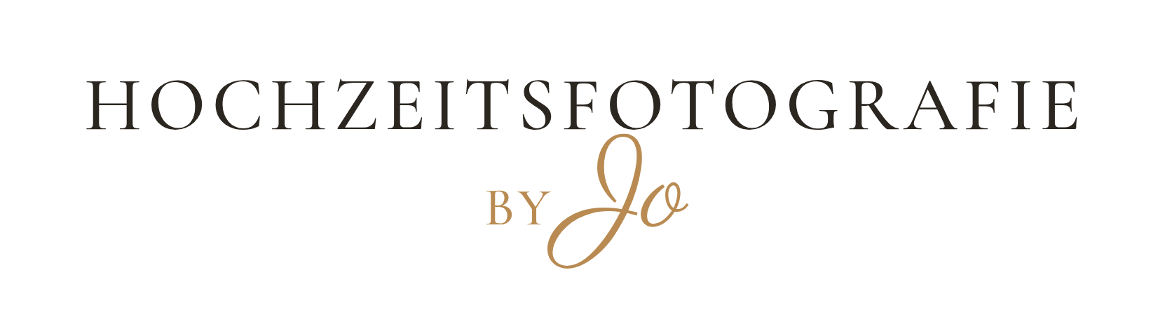 Hochzeitsfotografie by Jo – Logo