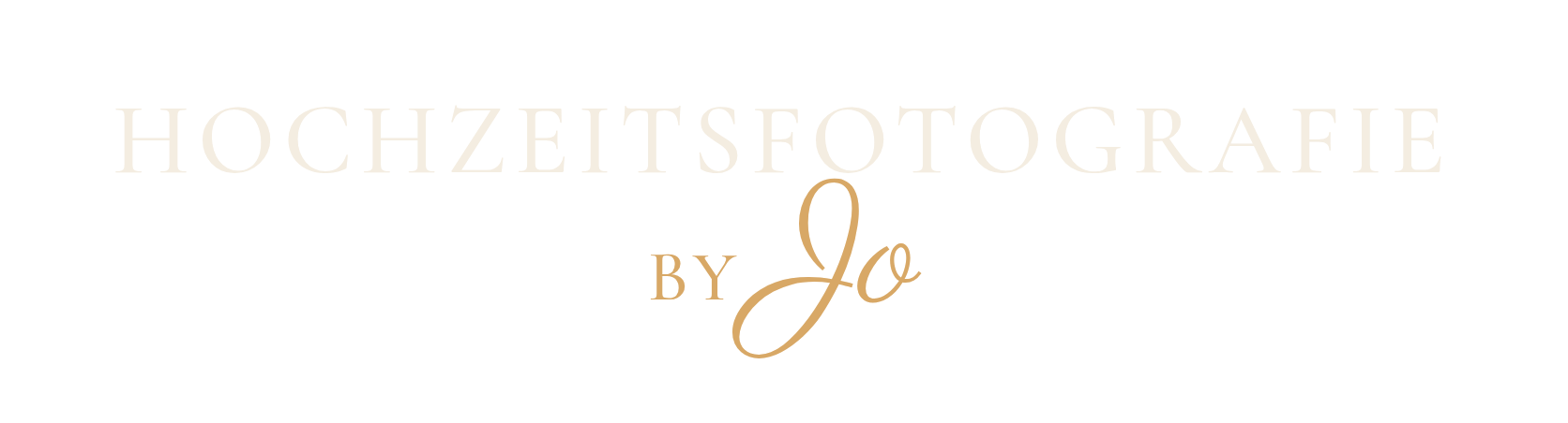 Hochzeitsfotografie by Jo – Logo